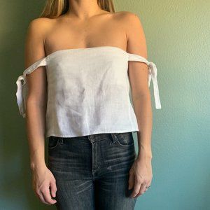 Reformation linen top